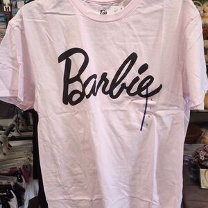 Barbie Light Pink Logo Tee for Kids